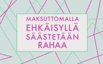 Tiedote: Maksuton ehkäisy porilaisille nuorille -kampanja starttaa 1.4.2017